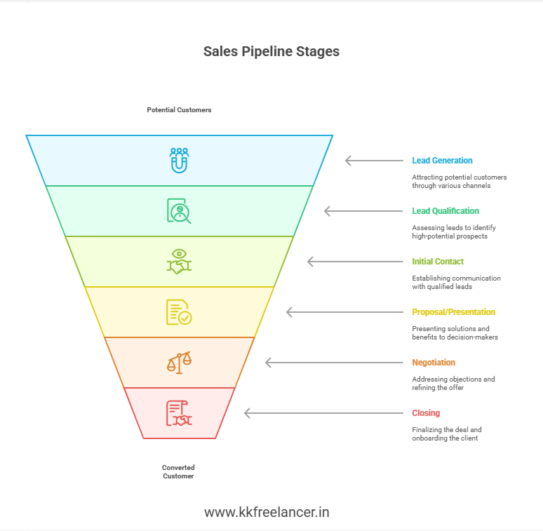 Stages of the Sales Pipeline